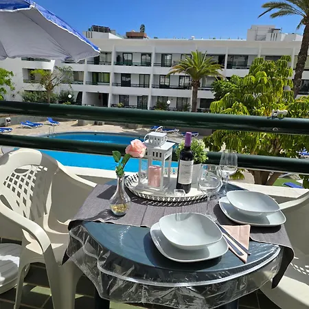 Casa Palmera 4 Only 150 Meters To Beach, Heated Pool, Wifi, Sat-tv, Terrace, Central Location, Washing Machine Apartment *